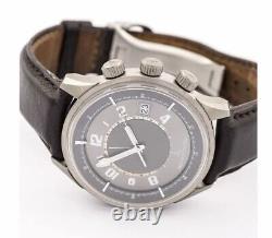 Jaeger Lecoultre Leather Watch Strap Brown 22/18 Discontinued Bracelet JL NOS