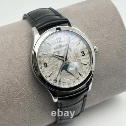 Jaeger Lecoultre Master Calendrier Acier Météorite Automatique Montre Hommes