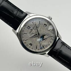 Jaeger Lecoultre Master Calendrier Acier Météorite Automatique Montre Hommes