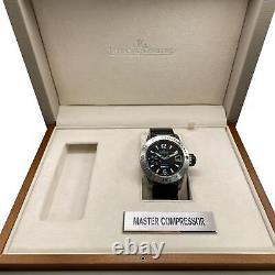 Jaeger Lecoultre Master Compresseur Gmt Titane Cadran Noir Homme Montre Q187T670