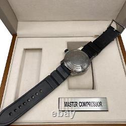 Jaeger Lecoultre Master Compresseur Gmt Titane Cadran Noir Homme Montre Q187T670