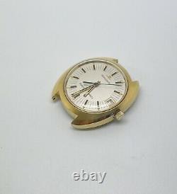 Jaeger Lecoultre Master-Quartz screw down case chronometer c 1970 vintage watch