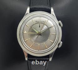 Jaeger Lecoultre Memovox En Acier A Remontage Manuel CAL. P814 De 1960
