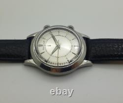 Jaeger Lecoultre Memovox En Acier A Remontage Manuel CAL. P814 De 1960 Jaeger Lecoultre Memovox En Acier A Remontage Manuel CAL. P814 De 1960