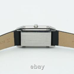 Jaeger Lecoultre Montre Femme 18Mm Acier Reverso Quartz 260.8.08 Vintage Papiers