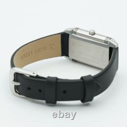Jaeger Lecoultre Montre Femme 18Mm Acier Reverso Quartz 260.8.08 Vintage Papiers