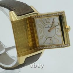 Jaeger Lecoultre Montre Femme 29Mm 18K 750 Or Reverso Squadra Quartz 234.1.47