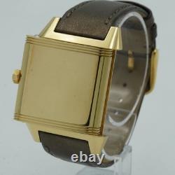 Jaeger Lecoultre Montre Femme 29Mm 18K 750 Or Reverso Squadra Quartz 234.1.47