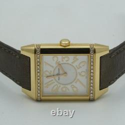 Jaeger Lecoultre Montre Femme 29Mm 18K 750 Or Reverso Squadra Quartz 234.1.47