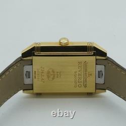 Jaeger Lecoultre Montre Femme 29Mm 18K 750 Or Reverso Squadra Quartz 234.1.47
