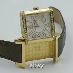 Jaeger Lecoultre Montre Femme 29Mm 18K 750 Or Reverso Squadra Quartz 234.1.47