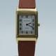 Jaeger Lecoultre Montre Hommes 24MM 18K 750 Or Reverso Quartz 250.1.09 Vintage