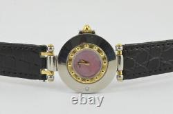 Jaeger Lecoultre Montre Hommes 34MM Acier / Or Rendevous Nacre Vintage