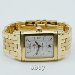 Jaeger Lecoultre Montre Hommes Grand Sport 18K 750 Or 295.1.59 Avec Or Bande