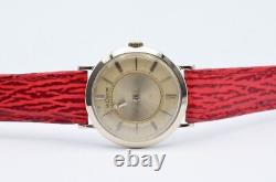 Jaeger Lecoultre Montre Hommes Mystery 35MM 14K Or Remontage Manuel 727-722