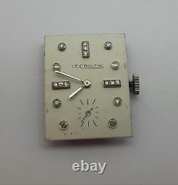 Jaeger Lecoultre Mouvement Cal. 438/ 4CW Cadran avec diamants Aiguilles de 1950