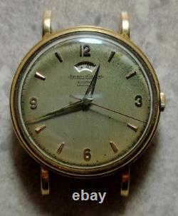 Jaeger Lecoultre Or, vintage Powermatic Jumbo Bumper JLC Power Reserve 37mm rare