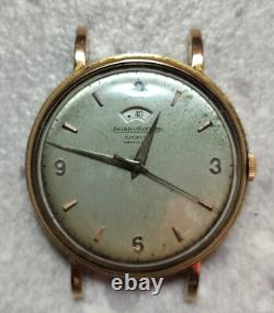 Jaeger Lecoultre Or, vintage Powermatic Jumbo Bumper JLC Power Reserve 37mm rare