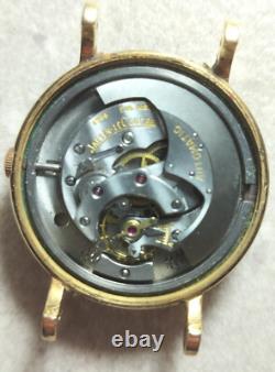 Jaeger Lecoultre Or, vintage Powermatic Jumbo Bumper JLC Power Reserve 37mm rare