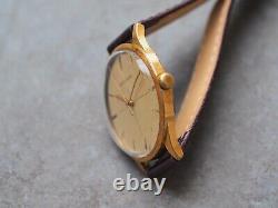 Jaeger-Lecoultre P450/4 gold plated vintage watch
