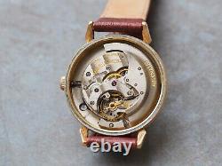 Jaeger-Lecoultre Powermatic gold 18k spider lugs vintage watch