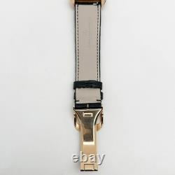 Jaeger Lecoultre Reverso 240.214 18K or Rose Argent Cadran Main Vent Montre