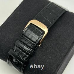 Jaeger Lecoultre Reverso 240.214 18K or Rose Argent Cadran Main Vent Montre