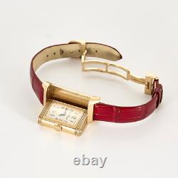 Jaeger Lecoultre Reverso Duetto Moon Montre de dame en or rose et diamants