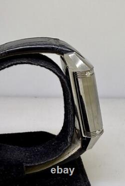 Jaeger Lecoultre Reverso Squadra Acier Inoxydable & Diamant Femme Montre