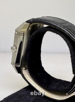 Jaeger Lecoultre Reverso Squadra Acier Inoxydable & Diamant Femme Montre