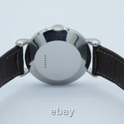 Jaeger Lecoultre Triple Calendrier 2904 Montre Hommes 36MM Acier Vintage