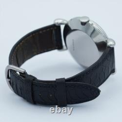 Jaeger Lecoultre Triple Calendrier 2904 Montre Hommes 36MM Acier Vintage