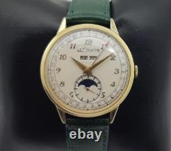 Jaeger Lecoultre Triple Dates Phase De Lune calibre 486 AW de 1950