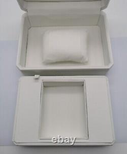 Jaeger-Lecoultre Vintage Cuir White Montre Boîtier pour Any Models Bon Etat