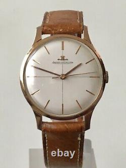 Jaeger Lecoultre Vintage Gold Plated Hand Winding watch caliber K800/C runs
