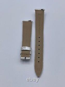 Jaeger le-Coultre Reverso Bracelet de Montre Sangle Alligator Argent 14/12