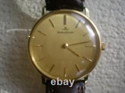 Jaeger lecoultre vintage 18k gold