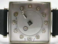 LE COULTRE Galaxy Diamond Mystery Dial 14K or blanc homme watch