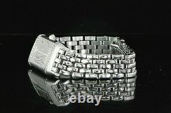 Ladie's JAEGER LECOULTRE REVERSO Acier Diamant Quartz Bracelet Montre 265.8.080