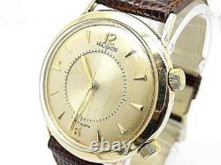 Le-Coultre Memovox Acier Vermeil Or Montre Mécanique Pour Homme Années 1960