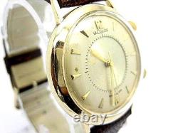 Le-Coultre Memovox Acier Vermeil Or Montre Mécanique Pour Homme Années 1960