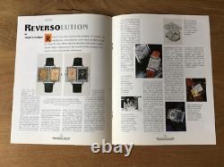 Livre Explicatif Utilisé REVERSO Brochure Explicative JAEGER-LECOULTRE Montres