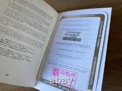 Livre de garantie JAEGER LECOULTRE livret de garantie 1994 Montres de