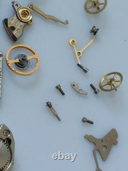 Lot de 2 mouvements Jaeger-LeCoultre vintage pour pièces ou restauration