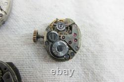 Lot mouvement montre de luxe femme vintage Jaeger-LeCoultre Ulysse Nardin Cyma
