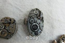 Lot mouvement montre de luxe femme vintage Jaeger-LeCoultre Ulysse Nardin Cyma