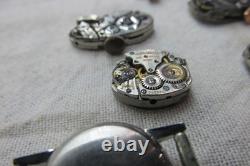 Lot mouvement montre de luxe femme vintage Jaeger-LeCoultre Ulysse Nardin Cyma