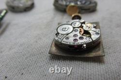 Lot mouvement montre de luxe femme vintage Jaeger-LeCoultre Ulysse Nardin Cyma