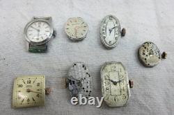 Lot mouvement montre de luxe femme vintage Jaeger-LeCoultre Ulysse Nardin Cyma