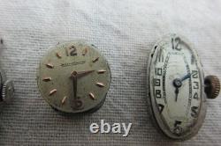Lot mouvement montre de luxe femme vintage Jaeger-LeCoultre Ulysse Nardin Cyma